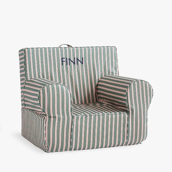 NWT pottery barn Kids Anywhere Chair®, Chris Loves Julia Slipcover Only - Picture 1 of 6